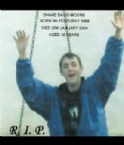 shane david moore's Memorial
