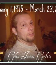Colin James Jay Corbett's Memorial