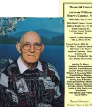 ambrose  williams's Memorial