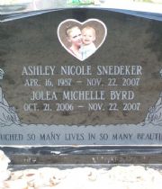 ASHLEY NICOLE  SNEDEKER's Memorial