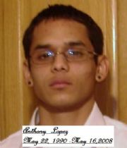 Anthony  Lopez's Memorial