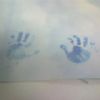 Malachi's handprint