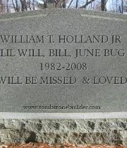 William  Holland Jr's Memorial