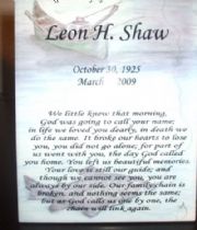 Leon Dad,Papa,Grampa,Grampy,Gramps Shaw's Memorial