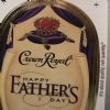 Daddy wants his ashes in a Crown Royal bottle-I gave this sticker to Jessica to put on his bottle:)
