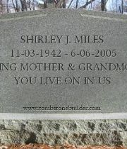 Shirley  Miles's Memorial