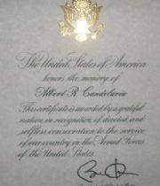 Albert  Candelaria's Memorial