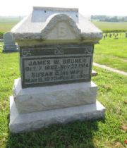 Susan Genevie  Bruner's Memorial