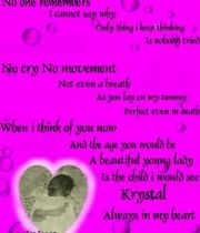 Krystal  Goodier's Memorial