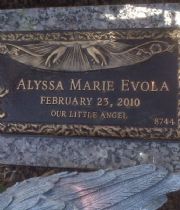 Alyssa Marie  Evola's Memorial