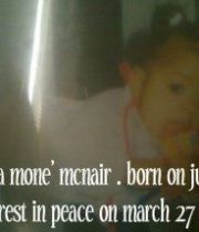 Aunya  McNair's Memorial