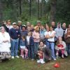 This was during his 70th birthday camping trip.