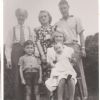 Alf (father), Eva (sister), Ivon, Kenneth (son),Beryl (sister) holding Diane (daughter)