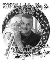 Mark  Krieg Sr.'s Memorial